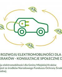 Strategia rozwoju elektromobilności dla Gminy Miejskiej Kraków - konsultacje społeczne