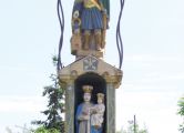 Kapliczka przydrożna przy ul. Fredry w Łagiewnikach.