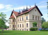 XIX-wieczny pałac Groyeckich w Łagiewnikach. 