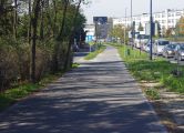 Ul. Brożka – wyremontowany 50-metrowy odcinek chodnika przy wjeździe na ul. Cegielnianą. 