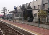Przystanek tramwajowy przy budynku ZUS przy ul. Zakopiańskiej - inwestycja ukończona w 2015 r.